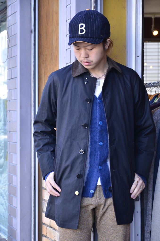 海外花系 [新品]ANACHRONORM Waxed Work Stand Coat