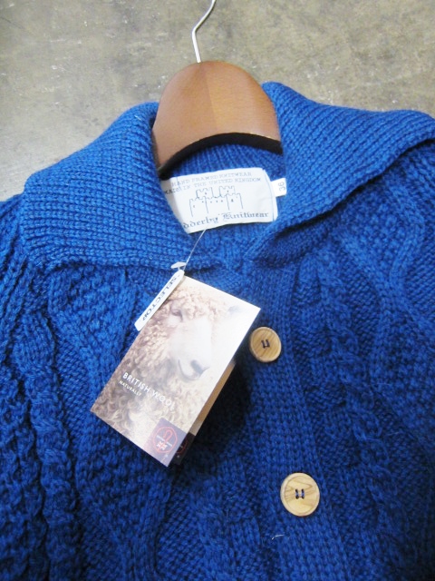OLD DURBY ・・・ 価格、質ともに最高!のKNIT CADIGAN JACKET です!♪!_d0152280_8291485.jpg