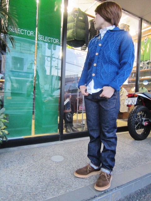 OLD DURBY ・・・ 価格、質ともに最高！のKNIT CADIGAN JACKET です！♪！_d0152280_8303053.jpg