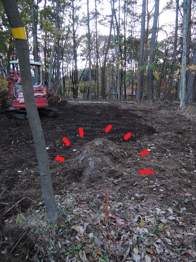 長坂町H野さん邸の現場より 2_a0211886_1661116.jpg