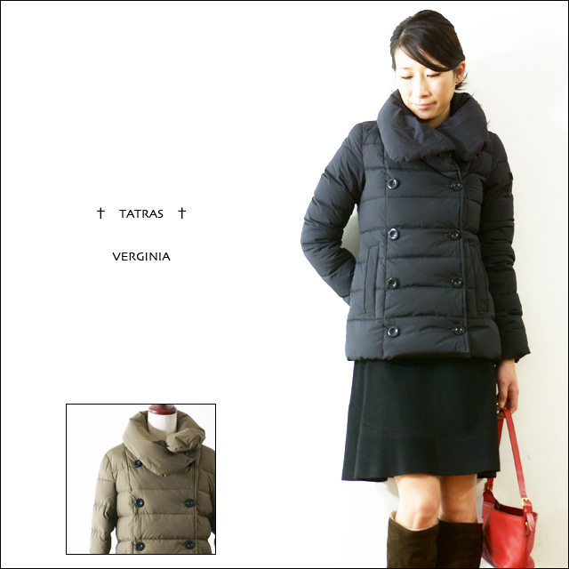 TATRAS [タトラス] VERGINIA SHORT W JACKET [ダウンジャケット] [LTA14A4211]_f0051306_18483780.jpg