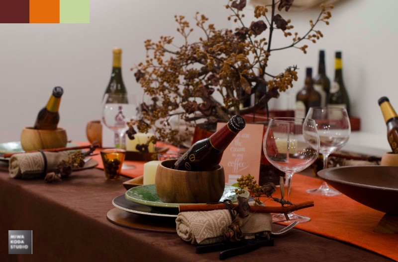 November 23, 2013 Thanksgivingのテーブル『色彩』Thanksgiving Dinner ‘Color’_a0307186_17315970.jpg