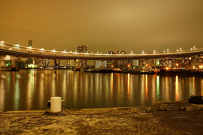 夜景 レインボーブリッジ ループ橋_b0145398_21031100.jpg
