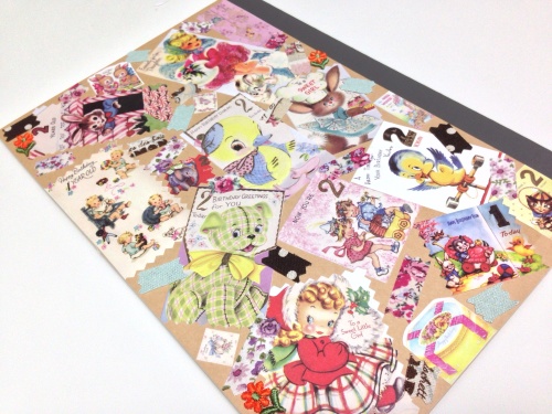 コラージュノート Snow Drops コラージュノート Snow Drops