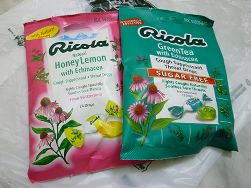 Ricola Green Tea with Echinacea drops_c0152767_21223690.jpg