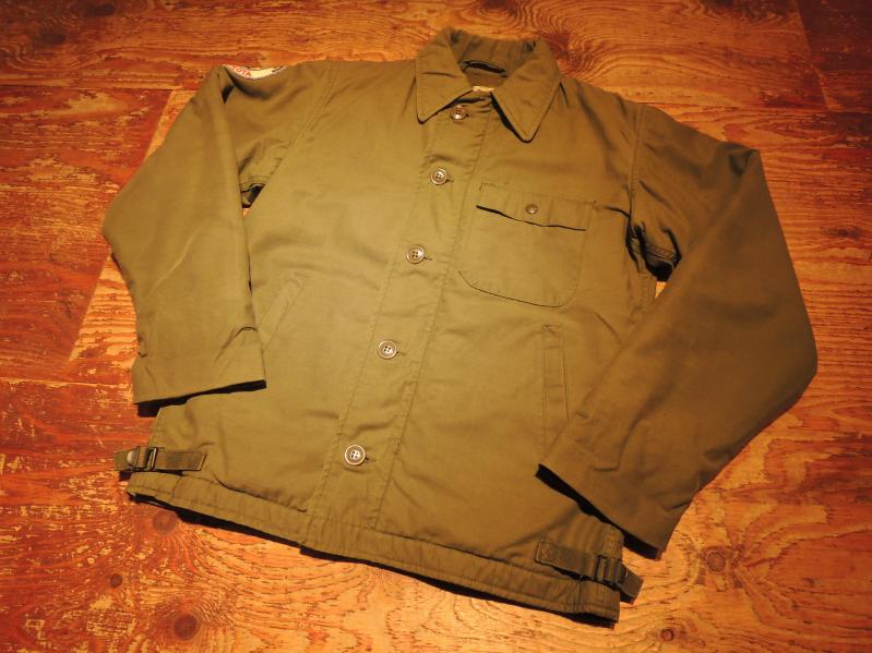 80\'s U.S.NAVY A-2 DECK JACKET--RECOMMEND--_c0176867_20404555.jpg