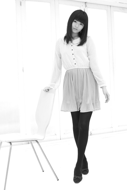 松本寧々 松本寧々ちゃん４ : モノクロポートレート写真館