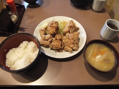 タオ@新橋の若鶏のタオ@新橋の若鶏のから揚げ定食_d0044093_22173310.jpg