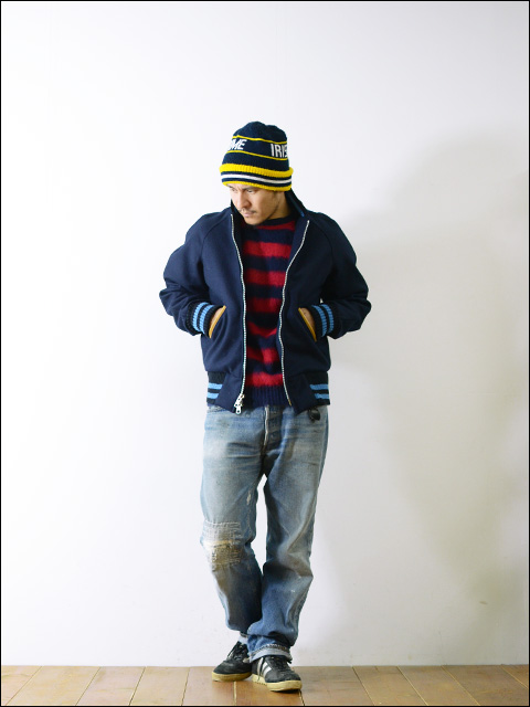 SKOOKUM [スクーカム]◯REFALT別注◯ [MUSTANG] ALL MELTON JACKET [SK-13-241-LZ]_f0051306_1855172.jpg