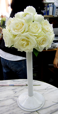 マンダリンオリエンタルにブケーをお届け 代々木上原花屋日記 にしむらフローリスト