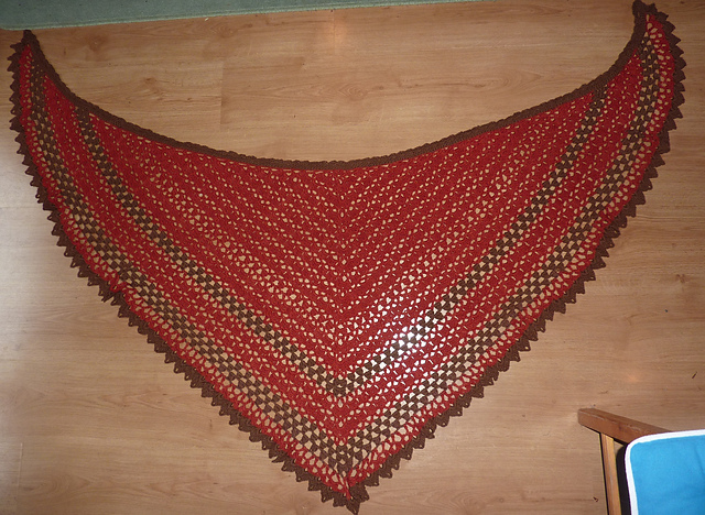 編み図 パステルカラーのショール 1 Crochet With Ricky 編み図 パステルカラーのショール 1 Crochet With Ricky