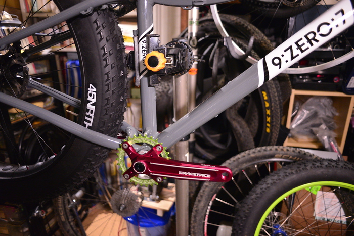 ファットバイクのクランク : なんでも自作してしまう派 ファットバイクのクランク : なんでも自作してしまう派