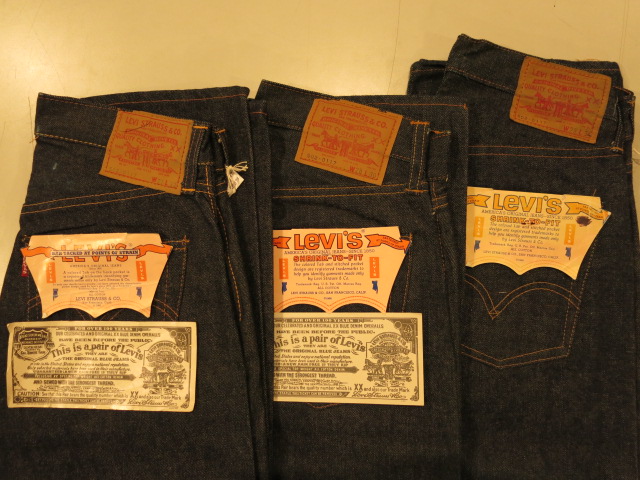 \"DEADSTOCK LEVI\'S COLLECTION\"ってこんなこと。_c0140560_1113461.jpg