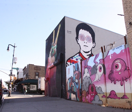NYにあるエリア一帯がグラフィティの街、ブッシュウィック・コレクティブ(the Bushwick Collective)_b0007805_23313426.jpg