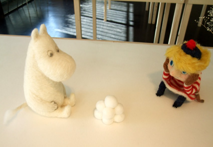 羊毛フェルトのムーミン展 : premiere-neige
