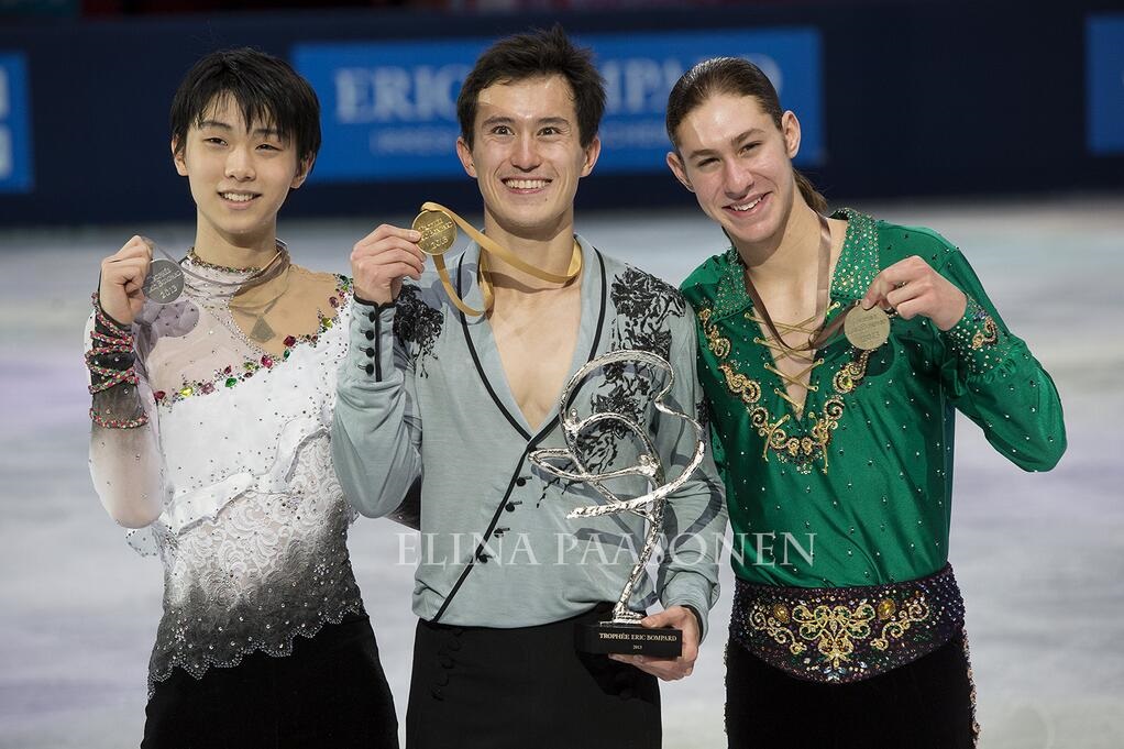 パトリック・チャン選手、完璧な演技での完全優勝　ー２０１３フランス杯・男子シングル_b0038294_12382937.jpg