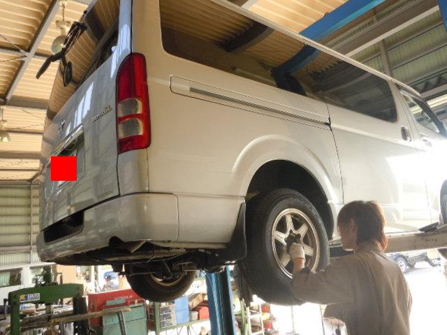 レジアスエース 車検整備中(*^_^*)_c0213517_1314456.jpg