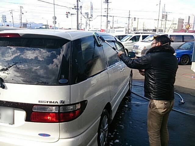 ★エスティマ待望のお納車となりました!!★(白石店)_c0161601_19124660.jpg