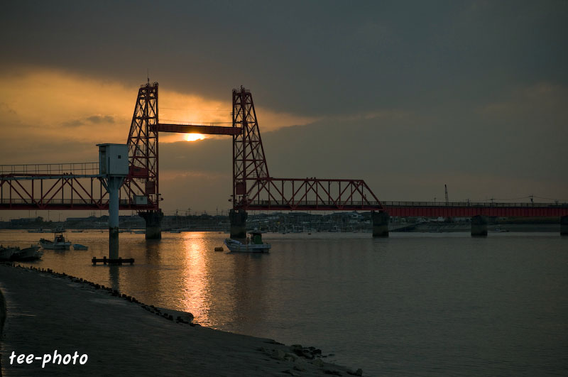 『夕刻の筑後川昇開橋』_c0187803_13031557.jpg