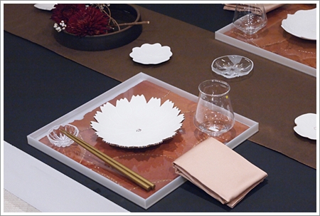 ガラスと陶磁器で秋のコラボテーブル　～空間コーディネートクラス_d0217944_117384.jpg