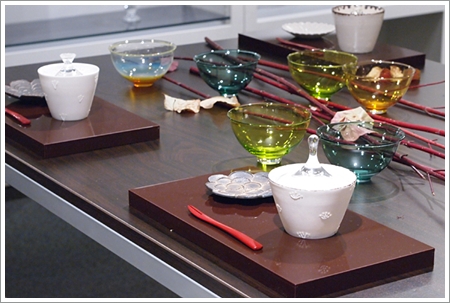 ガラスと陶磁器で秋のコラボテーブル　～空間コーディネートクラス_d0217944_1391164.jpg