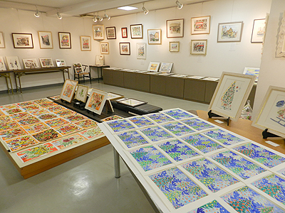 〜11/26【北室】アトリエ・ミュウ水彩画教室展【南室】Little Christmas ー小さな版画展ー_f0106896_11522251.jpg
