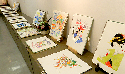 〜11/26【北室】アトリエ・ミュウ水彩画教室展【南室】Little Christmas ー小さな版画展ー_f0106896_11524737.jpg