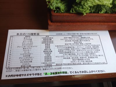 新大久保 くるむさんで15種類の野菜が採れるランチ 気持ちのいい場所