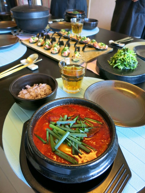 韓国料理の会～スンドゥブチゲ&ホットック～_f0236260_1853512.jpg