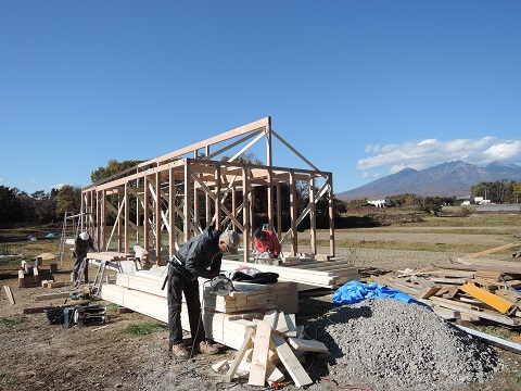 高根町N田さん邸の現場より 7_a0211886_0104583.jpg