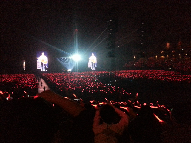 2013年11月21日　PAUL　McCARTNEY OUT THERE JAPAN TOUR 最終日@東京ドーム_b0042308_0591981.jpg