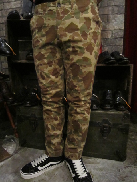KIFFE \"STRECH 9分丈 HUNTER CAMO PANTS\" ご紹介_f0191324_20393273.jpg
