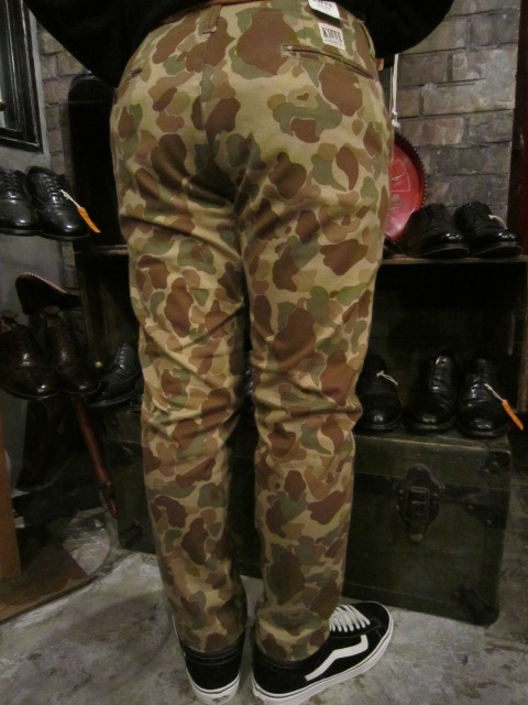 KIFFE \"STRECH 9分丈 HUNTER CAMO PANTS\" ご紹介_f0191324_20394526.jpg