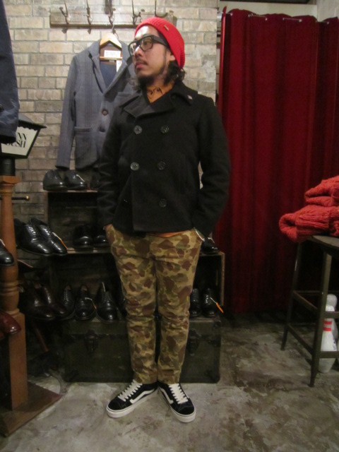 KIFFE \"STRECH 9分丈 HUNTER CAMO PANTS\" ご紹介_f0191324_20395062.jpg