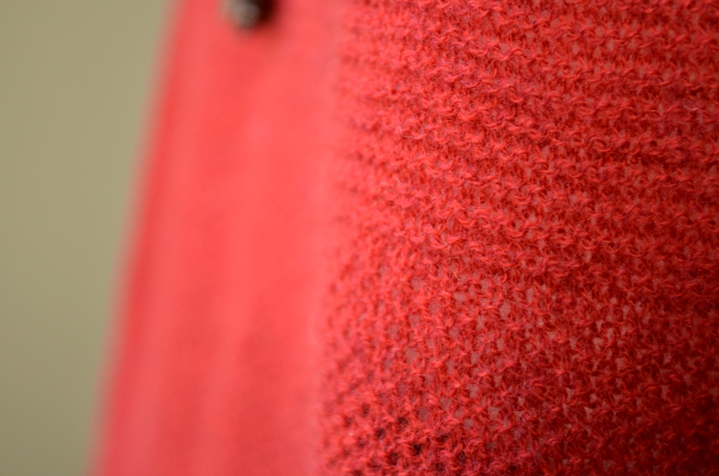 ”シンプルにDeep Red PO & Black & White Check Skirtで。。。”_d0153941_1462974.jpg