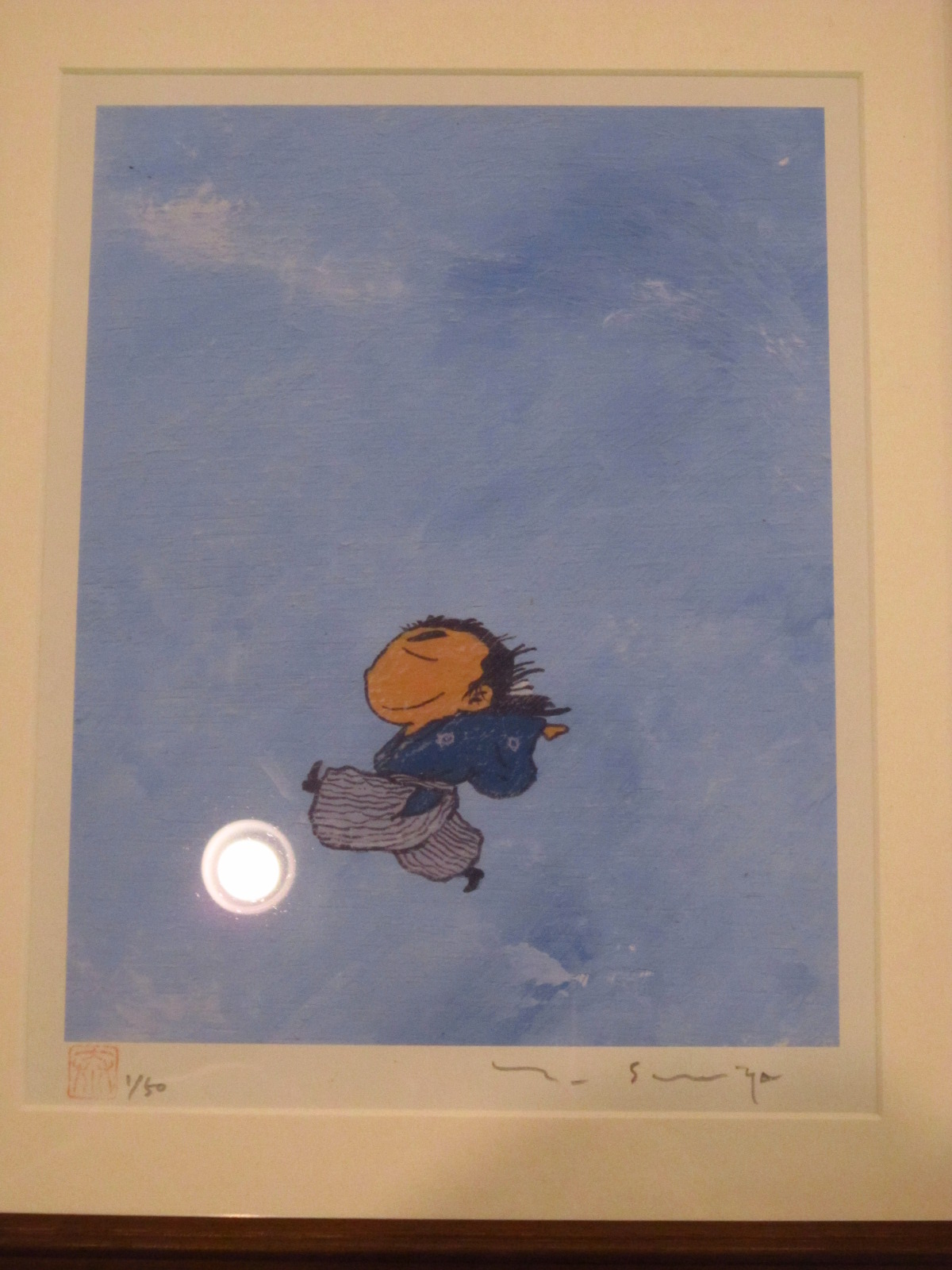 角谷やすひとイラスト展様子_c0214750_15254939.jpg