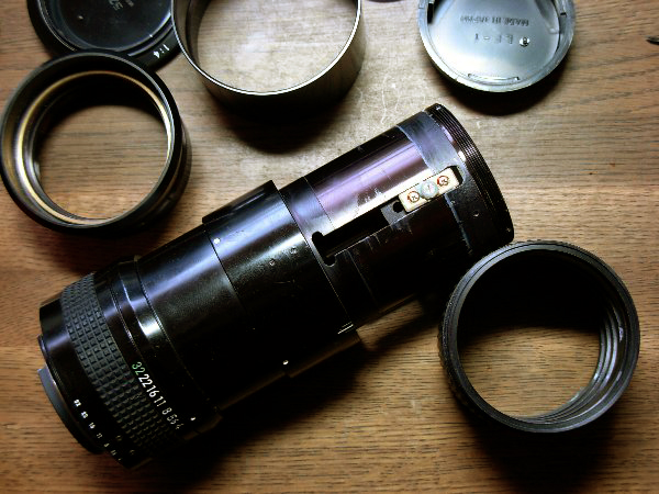 micro-NIKKOR 200mm F4 ヘリコイドグリスの入替え : ドラマチックカメラ