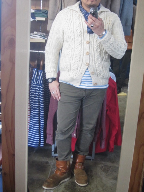 add ・・・ WOOL MIX DOWN JACKET (CARDIGAN TYPE)!♪!_d0152280_16365480.jpg