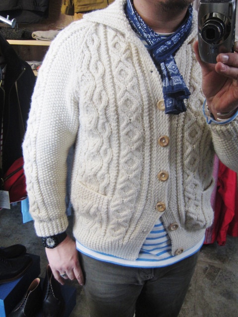 add ・・・ WOOL MIX DOWN JACKET (CARDIGAN TYPE)!♪!_d0152280_16372733.jpg