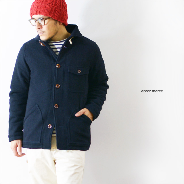 arvormaree[アルボーマリー] SAILOR-2 JKT Dobby Wool _f0051306_1682578.jpg