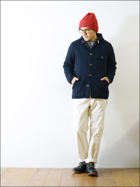 arvormaree[アルボーマリー] SAILOR-2 JKT Dobby Wool _f0051306_1682636.jpg