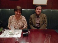 佐藤先生がフランス国立言語文化研究所教授ソシエ先生と2年ぶりにお会いする。_e0091580_2113360.jpg