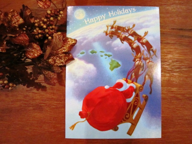 \"Christmas Card\" from HAWAII ご紹介_f0191324_22145147.jpg