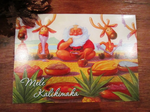 \"Christmas Card\" from HAWAII ご紹介_f0191324_22152742.jpg