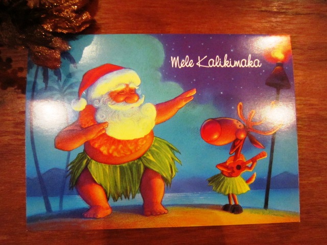 \"Christmas Card\" from HAWAII ご紹介_f0191324_22155799.jpg