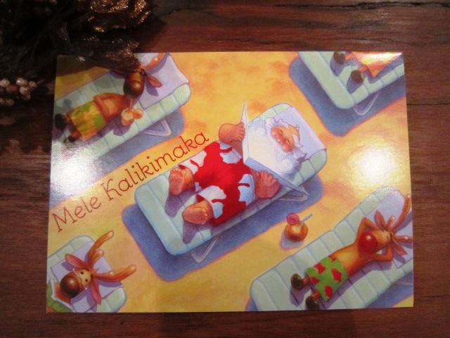 \"Christmas Card\" from HAWAII ご紹介_f0191324_22161517.jpg
