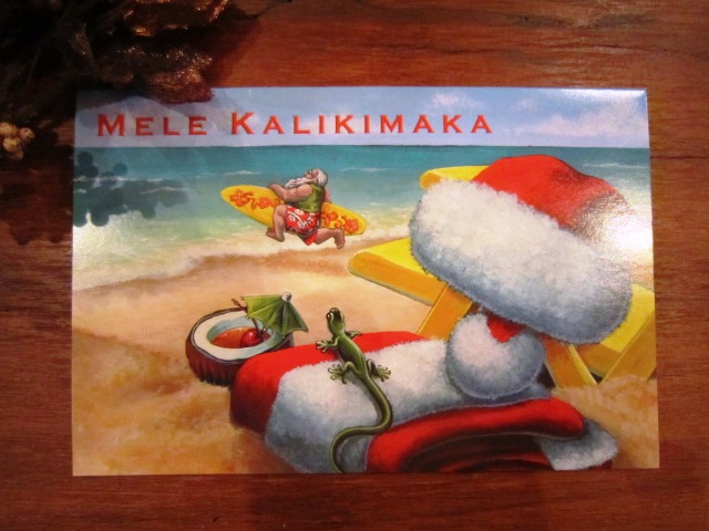 \"Christmas Card\" from HAWAII ご紹介_f0191324_22163343.jpg