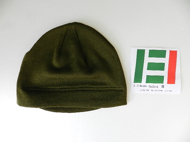 Italian army knit cap dead stock_f0226051_12311038.jpg