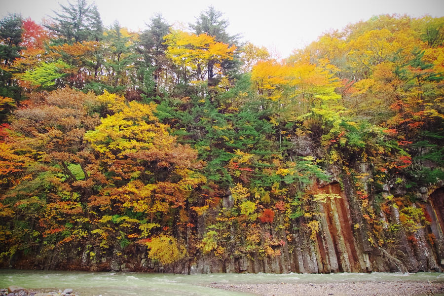 松川渓谷の紅葉_e0282173_22522881.jpg