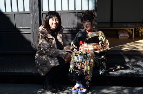 成人式前撮り 友人と共に^^_d0230676_1012233.jpg